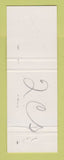 Matchbook Cover - Fisherman's Cove Ear Falls ON CREASE