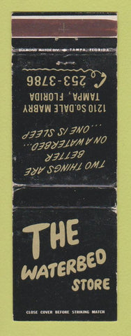 Matchbook Cover - The Waterbed Store Tampa FL WEAR