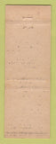 Matchbook Cover - Mars Hospital Equipment Furniture NYC Washington DC WEAR