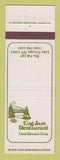 Matchbook Cover - Log Jam Restaurant Lake George NY