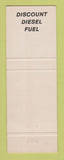 Matchbook Cover - 40-70 Truck Wash Richmond IN oil gas