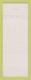 Matchbook Cover - Bulova Watches Roy Peterson Racine WI jewelry