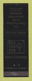 Matchbook Cover - Town and Country Furniture Durham NC