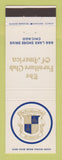 Matchbook Cover - Furniture Club of America Chicago IL