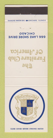 Matchbook Cover - Furniture Club of America Chicago IL