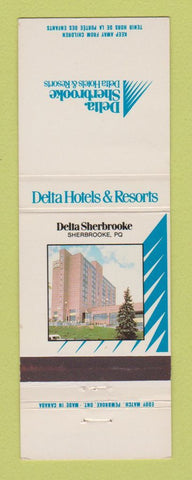 Matchbook Cover - Delta Hotels Sherbrooke QC