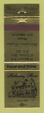 Matchbook Cover - Hathaway House Blissfield MI
