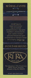 Matchbook Cover - Ri Ra Irish Pub Atlantic City NJ