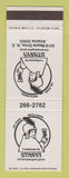 Matchbook Cover - Stanya Rotisserie Atlanta GA