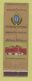 Matchbook Cover - Atlanta Biltmore Hotel Atlanta GA