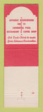 Matchbook Cover - Alamo Plaza Court Motels Atlanta GA