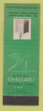 Matchbook Cover - Hotel Everglades Miami FL