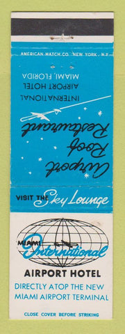 Matchbook Cover - International Airport Hotel Miami FL