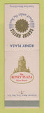 Matchbook Cover - Roney Plaza Hotel Miami Beach FL Schine Hotels