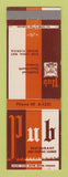 Matchbook Cover - Pub Restaurant Miami FL
