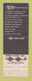 Matchbook Cover - Americana Hotel Miami Beach FL