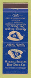Matchbook Cover - Merrill Stevens Dry Dock Miami FL WRITING