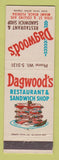 Matchbook Cover - Dagwood's Restaurant Sandwiches Miami Beach FL