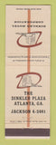 Matchbook Cover - Dinkler Plaza Hotel Atlanta GA