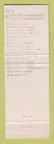 Matchbook Cover - Dinkler Plaza Hotel Atlanta GA