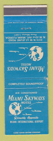 Matchbook Cover - Miami Skyways Motel Miami FL WEAR