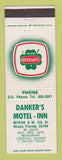 Matchbook Cover - Danker's Motel Inn Superior Miami FL