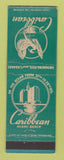 Matchbook Cover - Caribbean Hotel Miami Beach FL WEAR