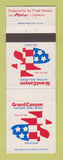 Matchbook Cover - Grand Canyon National Park Lodges AZ