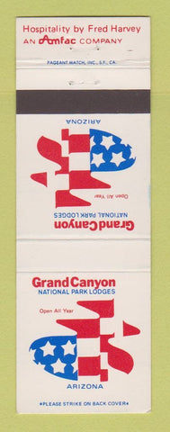 Matchbook Cover - Grand Canyon National Park Lodges AZ
