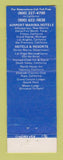 Matchbook Cover - Grand Canyon National Park Lodges AZ