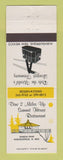 Matchbook Cover - Summit House Restaurant Sandia Peak Albuquerque NM