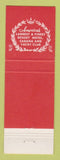Matchbook Cover - Fontainebleau Hotel Gigi Miami Beach FL