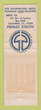 Matchbook Cover - South Carolina SC Tourism Columbia