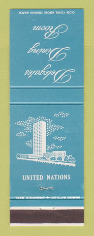 Matchbook Cover - United Nationals Delegates Dining Room New York City