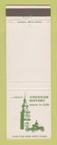 Matchbook Cover - Greenfield Village Dearborn MI Henry Ford Museum