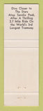 Matchbook Cover - Summit House Restaurant Sandia Peak Albuquerque NM WEAR