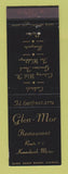 Matchbook Cover - Glen Mor Restaurant Kennebunk ME