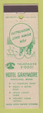Matchbook Cover - Hotel Graymore Portland ME