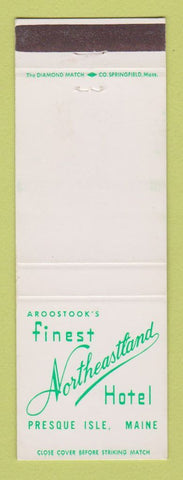 Matchbook Cover - Northeastland Hotel Presque Isle ME