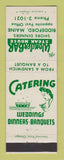 Matchbook Cover - Wonder Bar Steka House Biddeford ME