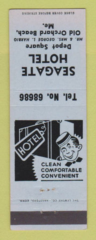 Matchbook Cover - Seagate Hotel Old Orchard Beach ME
