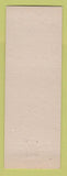 Matchbook Cover - Blue Mountain Lions Club Harrisburg PA