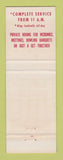 Matchbook Cover - Luccioni's Restaurant Cleveland OH Italian