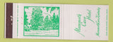 Matchbook Cover - Mammoth Cave Hotel Mammoth Cave KY