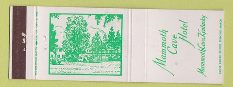 Matchbook Cover - Mammoth Cave Hotel Mammoth Cave KY