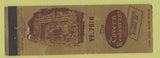Matchbook Cover - Tavern Restaurant Atlanta GA