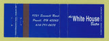 Matchbook Cover - The White House Bistro Powell OH