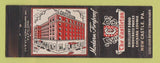 Matchbook Cover - The Castleton Hotel Restaurant New Castle PA WEAR