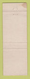 Matchbook Cover - Standard Heating oil gas Tacoma WA