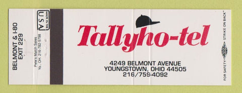 Matchbook Cover - Tallyho-tel Youngstown OH
